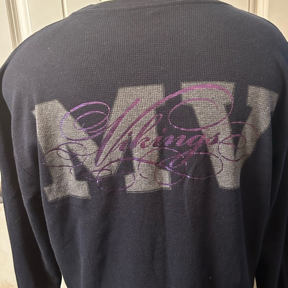 Men’s xl Minnesota Vikings thermal shirt - Picture 2 of 2